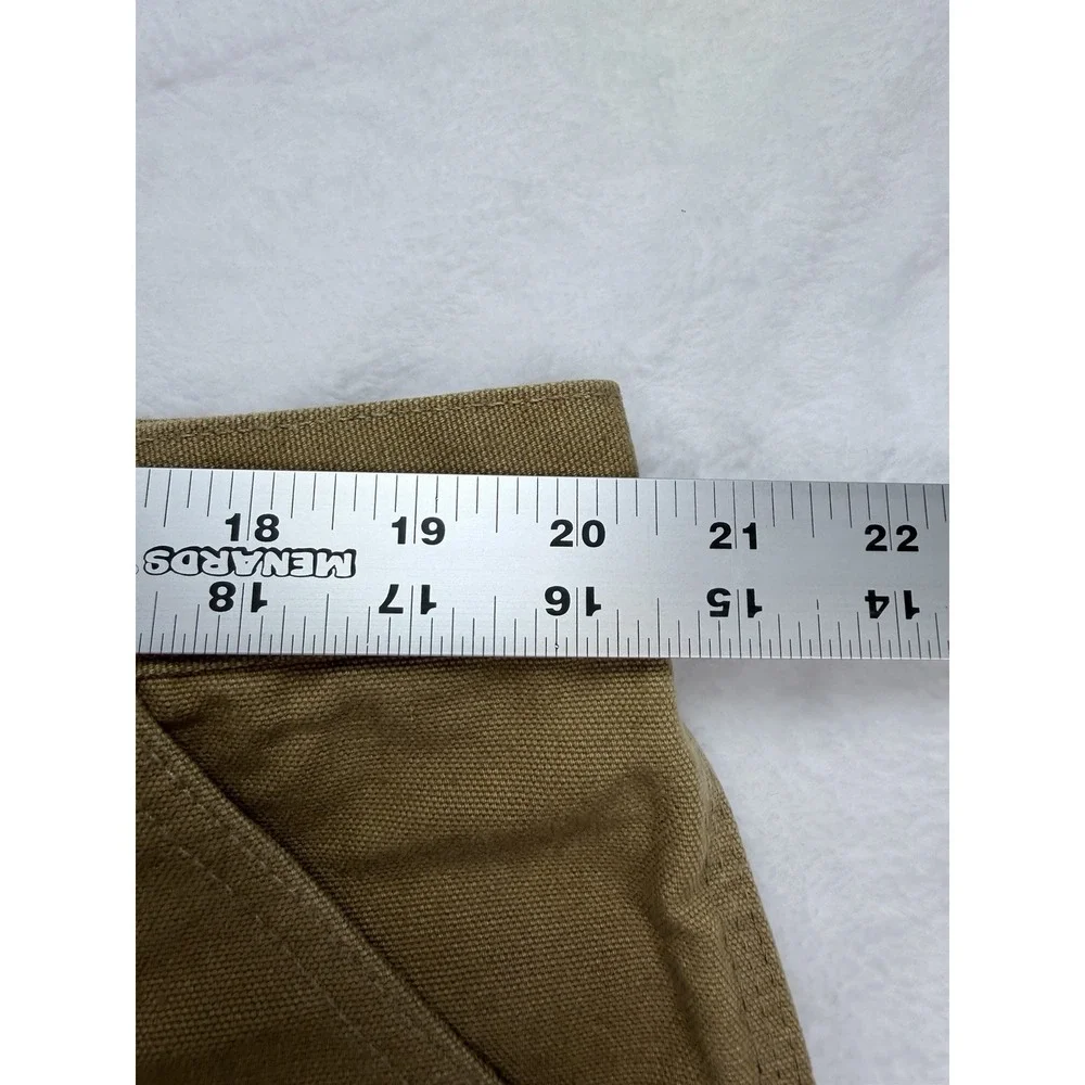 VTG 1999 Carhartt B25 BRN Shorts Made in USA Deadstock NOS Carpenter Canvas 42